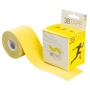 3btape Yellow Kinesiology Tape, 2inx16.5ft (5cmx5m)