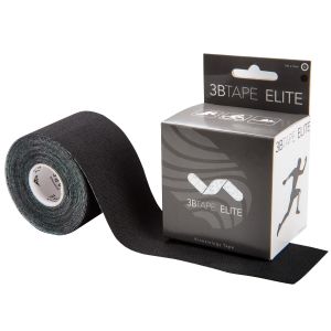 3btape Elite Black,kinesiology Tape,  2inx16.5ft (5cmx5m)