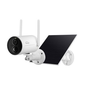 Gyration Cyberview 3010 3mp Outdoor Battery Powered Bullet Camera With Wifi Connection, Solar Recharging Kit