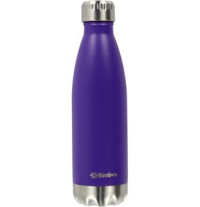 Insulated Stainless Steel Water Bottle-purple 17oz