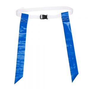 Football Flag Belts- 1dz- Bulk; Royal