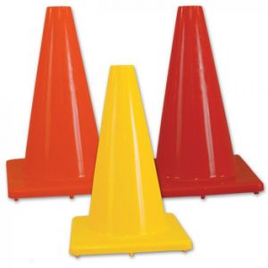 6" Heavy Weight Collapsible Vinyl Cone