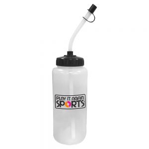 New Streamlined Bottle Improves Grip For All Ages.clear Bottle Design Allows For Better Fill Levels.complete With Straw Cap.measures 1 Liter/1000ml/34oz.bpa Free.