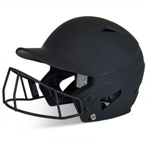 Hx Rise Pro Batting Helmet W/facemask; Junior: 6 1/2 -7 1/8; Two-tone; Glossy Finish