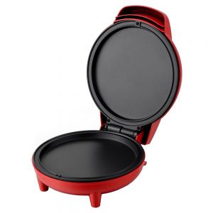 Courant 7-inch Personal Griddle And Pizza Maker - Red