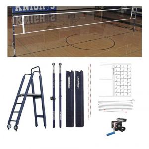 Powr Steel Volleyball Competition Plus Package; Please Specify Color