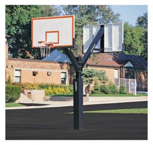 Heavy-Duty Basketball System; Back-To-Back System