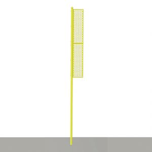 Foul Poles - Professional (20') - Baseball (semi-permanent) (yellow)