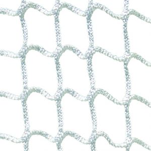 Lacrosse - Replacement Box Net (6mm - 1-1/2" Sq. 6mm Mesh With Lacing Cord) (4'w X 4'h X 4'd) (white)