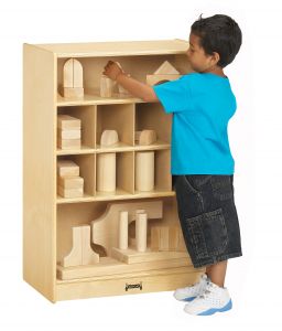 Jonti-craft Mobile Block Shelf