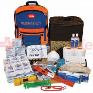 Securevac™ 5-person 3-day Evacuation & Shelter-in-place Survival Kit