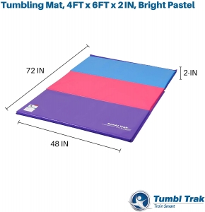 Tumbling Mat - Bright Pastel - 4'x6'x2"