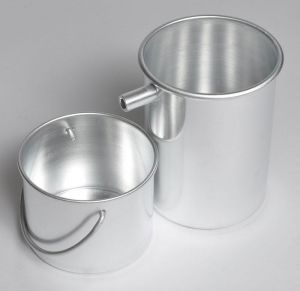 United Scientific Catch Bucket Only, Detachable Aluminum Handle Measures 4" I.d. X 3" H