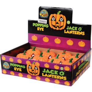 Popping Eye Jack O Lanterns, 12 In A Pack