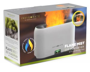 Flame Mist Air Humidifier With Aroma Diffuser