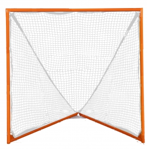 Pro Competition Lacrosse Goal,white/orange