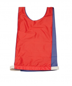 Reversible Pinnie Blue/red