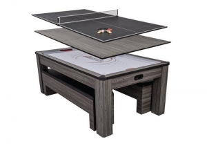 Atomic 84" Northport Air Hockey - Tt - 3-in-1 Dining Table