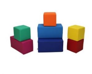 Softscape Block Set, 7-piece - Multicolor