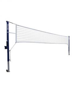 New!! Spalding One-court Beach Volleyball System With Concrete Anchor