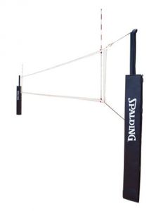 New!! Spalding One-court Beach Volleyball System With Sand Anchor