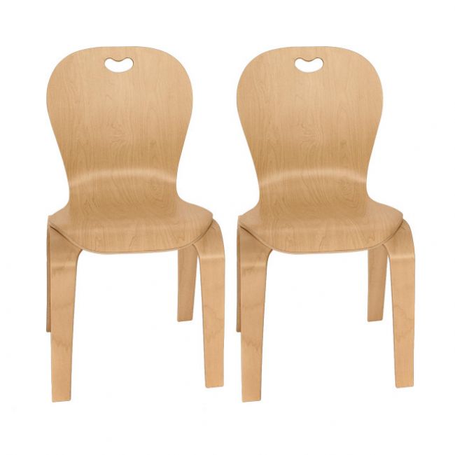 Maple Heritage's Bentwood Teacher's Chair 12"h, Set Of 2