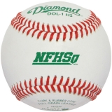 Diamond Nfhs Nocsae Baseball, Cushioned Cork Center  - 1  Dozen