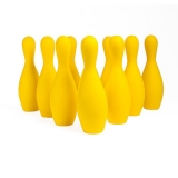 Foam Bowling Pin Set,yellow