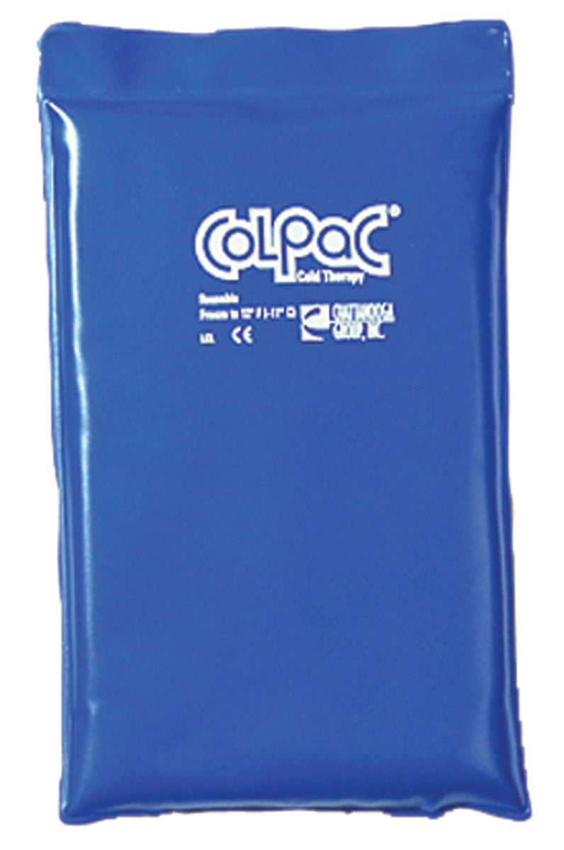 ColPaC Blue Vinyl Cold Pack - half size - 7" x 11" - Case of 12
