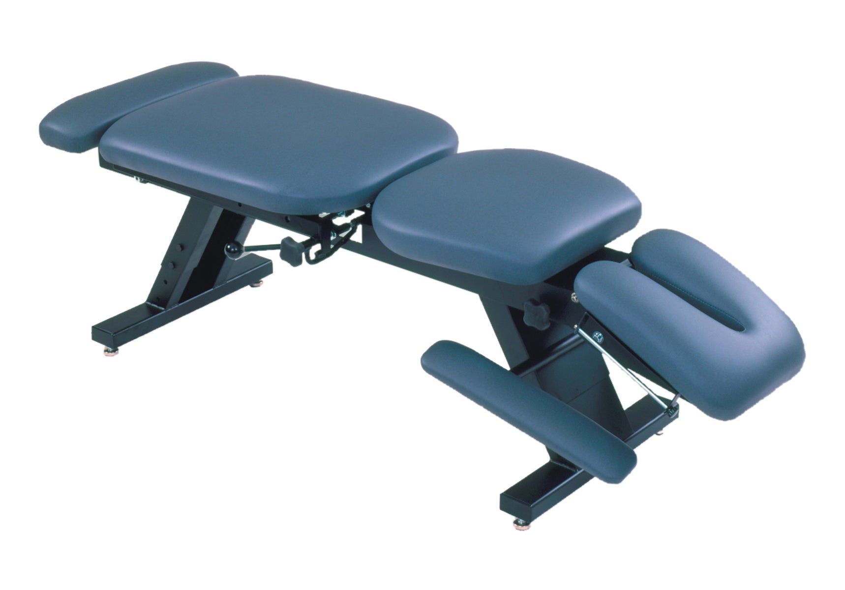 ErgoBasic treatment table - hi-low, 80" L x 30" W x 18" - 24" H, 6-section, firm foam top - Specify Color