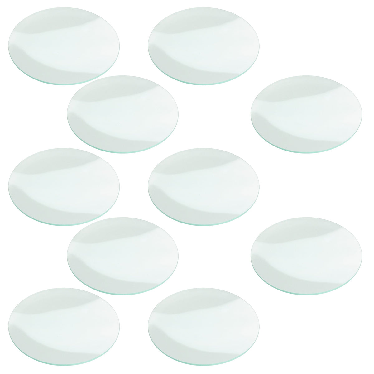 Watch Glass 75mm with Fire Polished Edges, Pack of 10