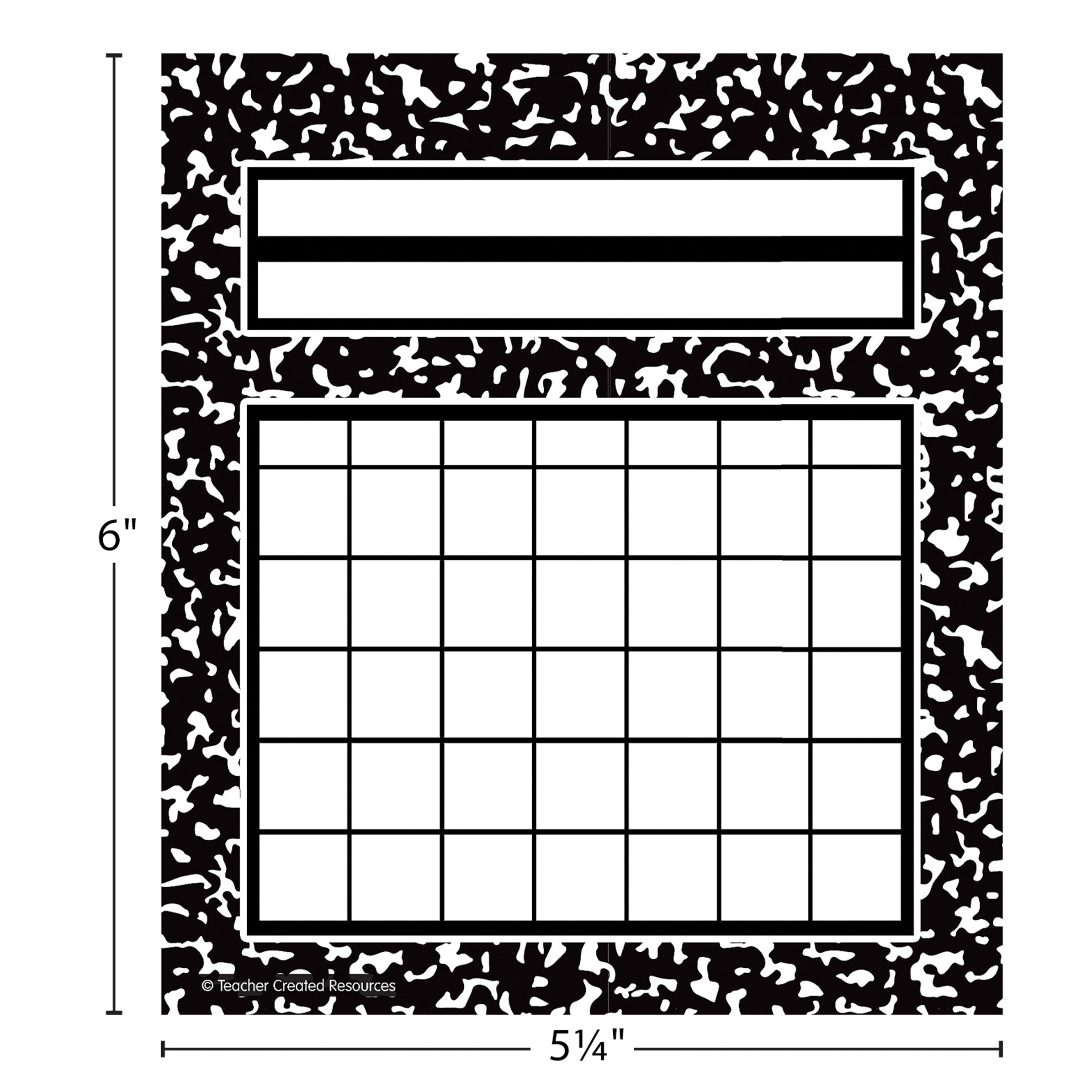 Cool for School Composition Incentive Charts, Pack of 36