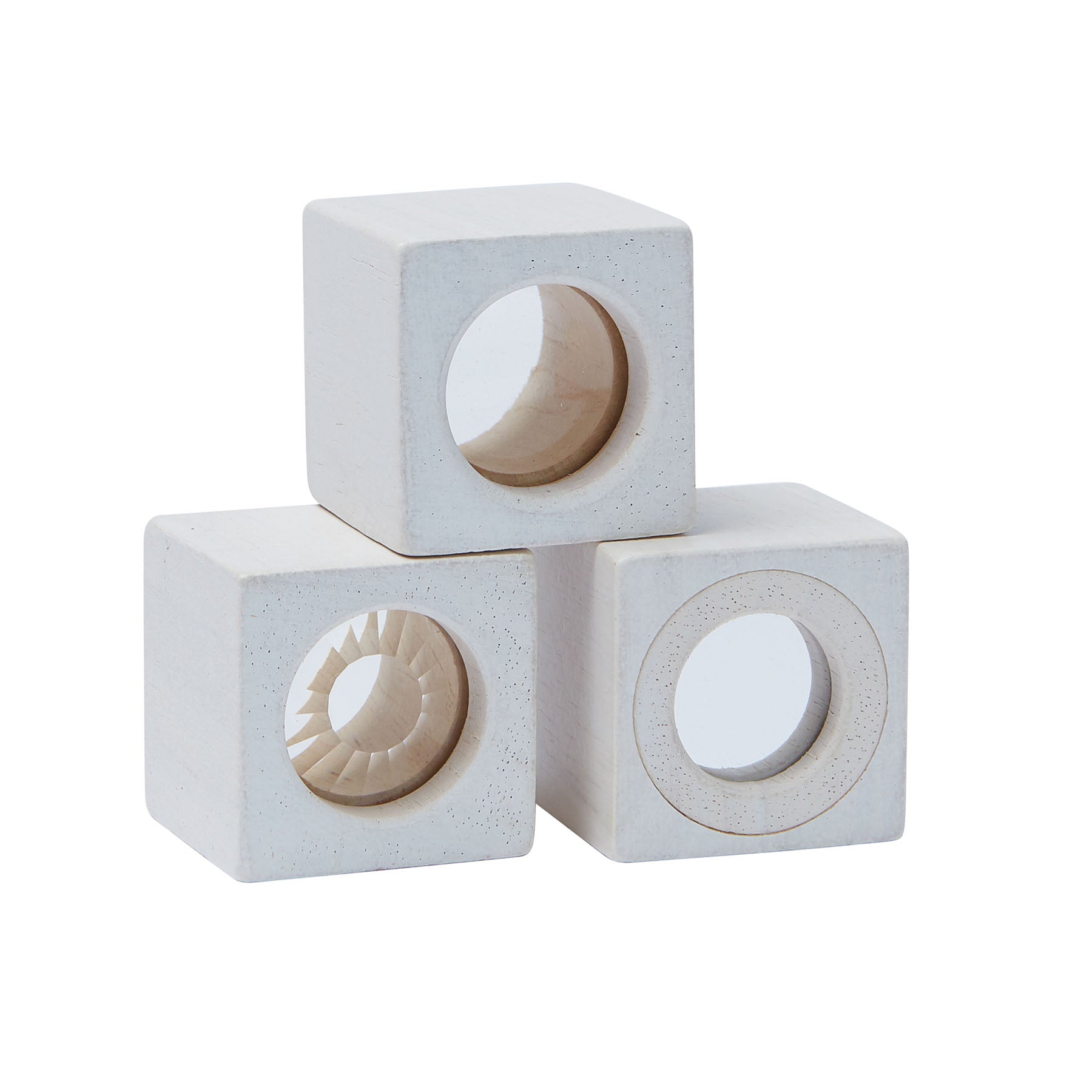 Wooden Activity Blocks - 9 Pieces