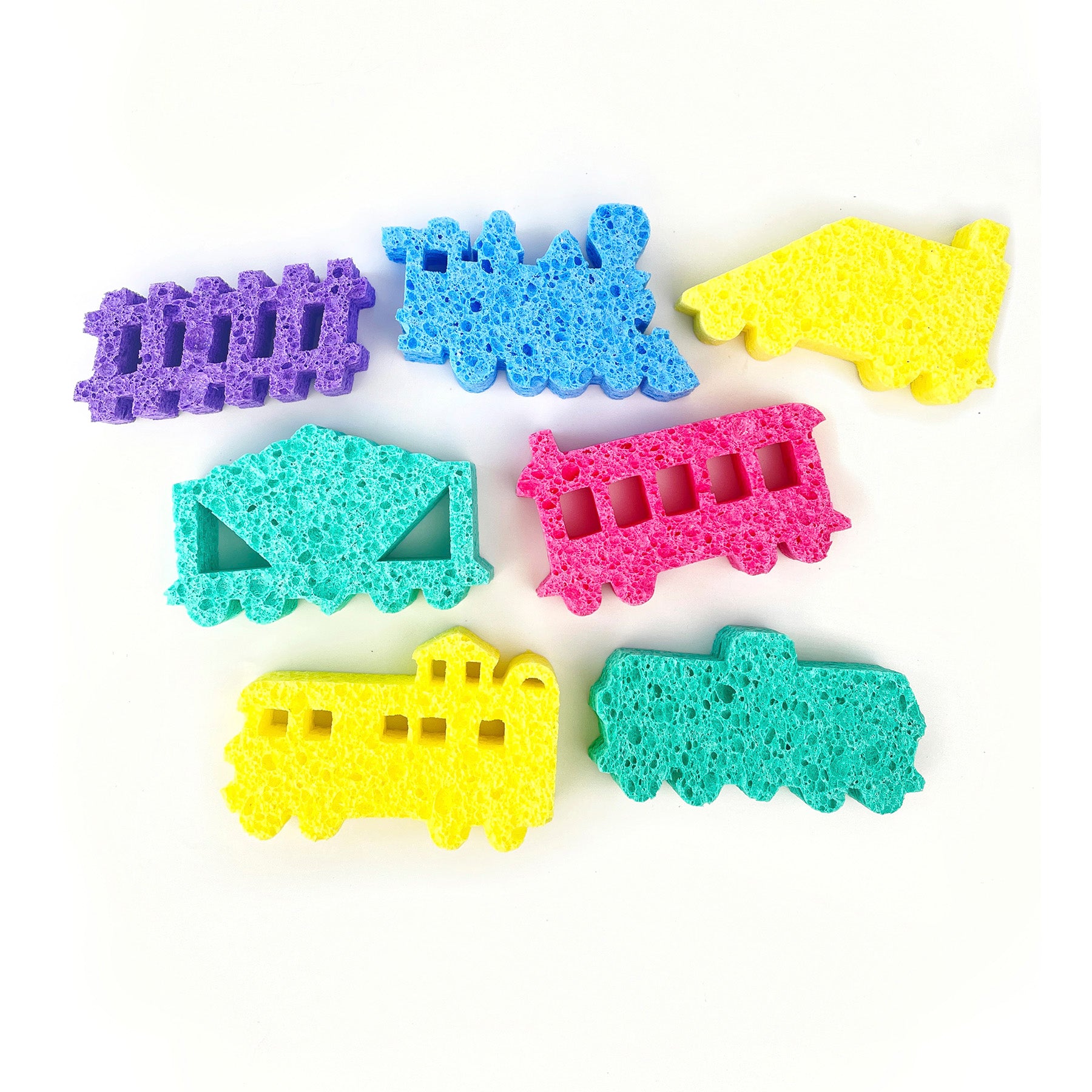 Super Sponges Train Pack