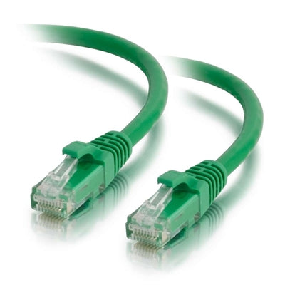 C2G-6ft Cat5e Snagless Unshielded (UTP) Network Patch Cable - Green - Category 5e for Network Device - RJ-45 Male - RJ-45 Male - 6ft - Green