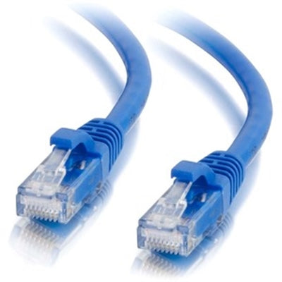 Cables to Go - C2G 00695 Cat6a Cable - Snagless Unshielded Ethernet Network Patch Cable, Blue (7 Feet, 2.13 Meters) - Black