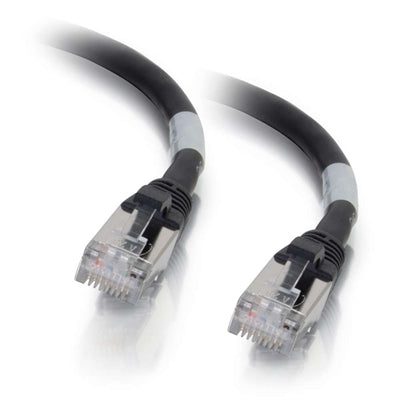 C2G 00711 Cat6a Cable - Snagless Shielded Ethernet Network Patch Cable, Black (6 Feet, 1.82 Meters)