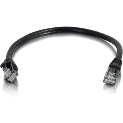 C2G 00724 Cat6a Cable - Snagless Unshielded Ethernet Network Patch Cable, Black (2 Feet, 0.60 Meters)
