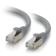 C2G Legrand Cat6 Ethernet Cable, Snagless Shielded Cat6a Patch Cable, Gray Network Patch Cable, 35 Foot Snagless STP Ethernet Cable, 1 Count, C2G 00790