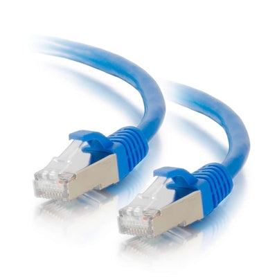 C2G 00794 Cat6 Cable - Snagless Shielded Ethernet Network Patch Cable  Blue (4 Feet  1.22 Meters)