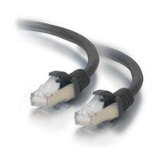 C2G 25ft Cat6 Ethernet Cable - Snagless Shielded (STP) - Black - Category 6 for Network Device - RJ-45 Male - RJ-45 Male - Shielded - 25ft - Black
