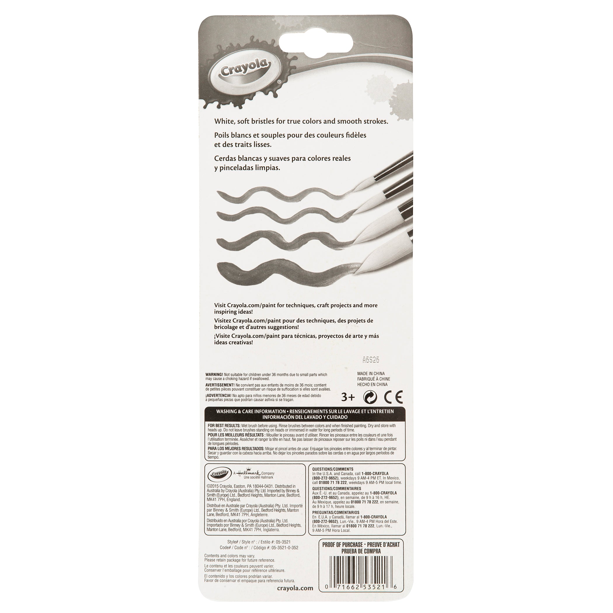 Round Brush Set, 4 Count