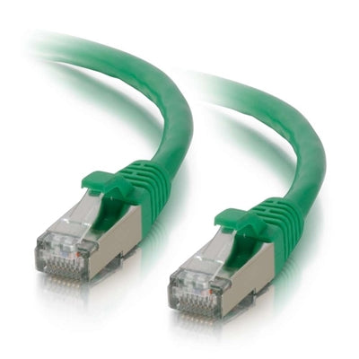 Cables to Go - C2G 00839 C2G 25FT CAT6 SNAGLESS SHIELDED (STP) NETWORK PATCH CABLE - GREEN
