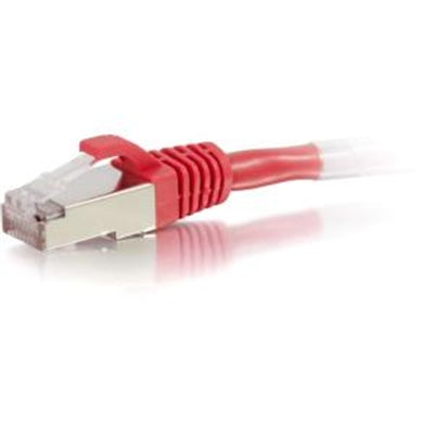 C2G Legrand Cat6 Ethernet Cable, Snagless Shielded Cat6a Patch Cable, Red Network Patch Cable, 1 Foot Snagless STP Ethernet Cable, 1 Count, C2G 00842