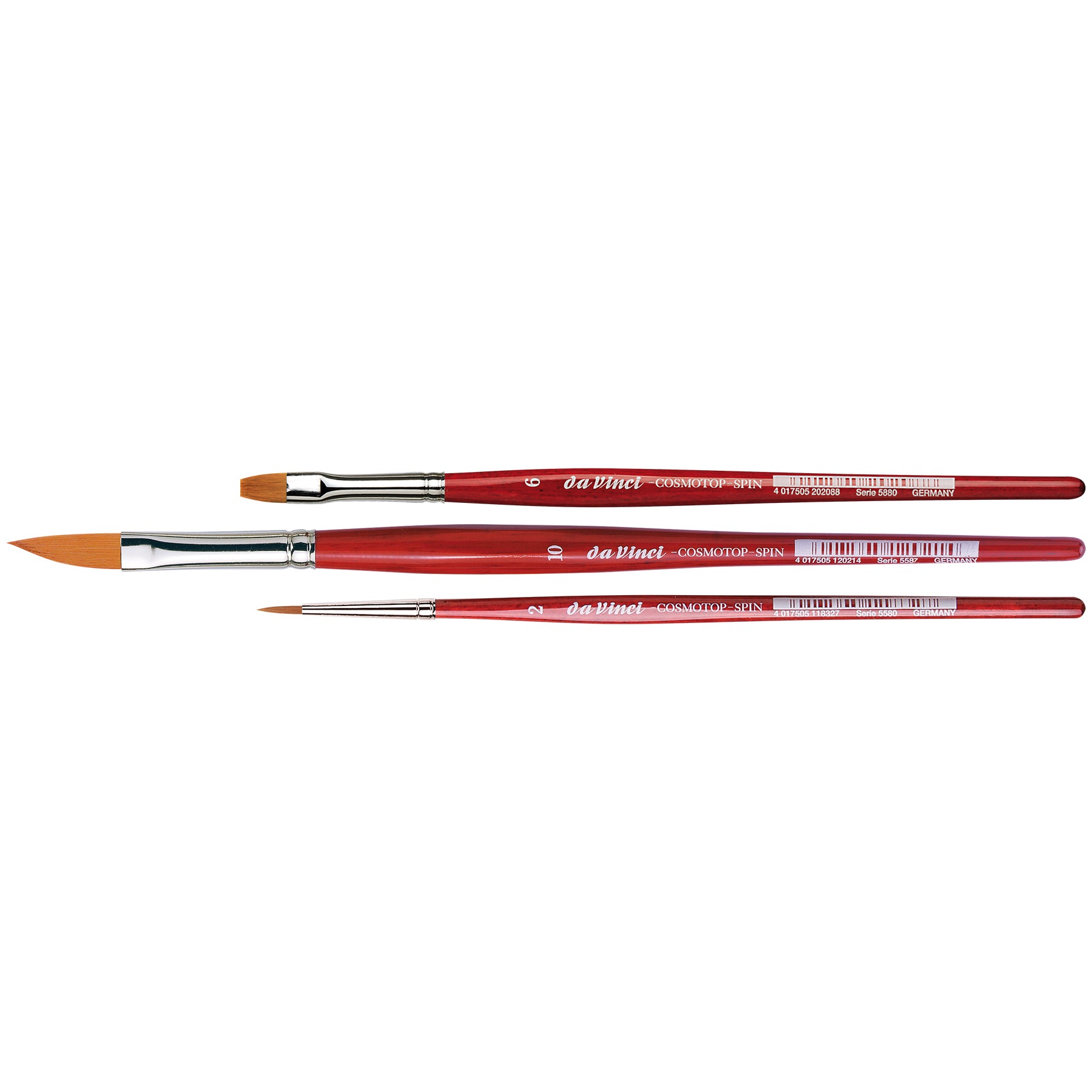 Artist Signature Collection by May & Berry Design Studio (Winter Wonder), Watercolor Brushes, Assorted, 3 Brush Set