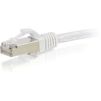00916 3 Ft. Cat6 Snagless Shielded-STP Ethernet Network Patch Cable - White