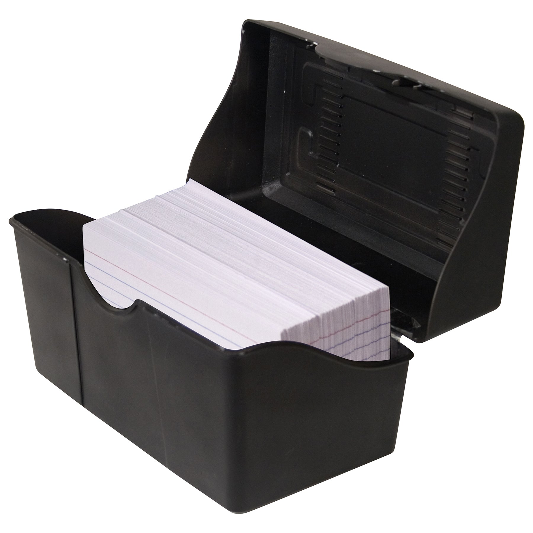 Black Index Card Holder, 3" x 5"