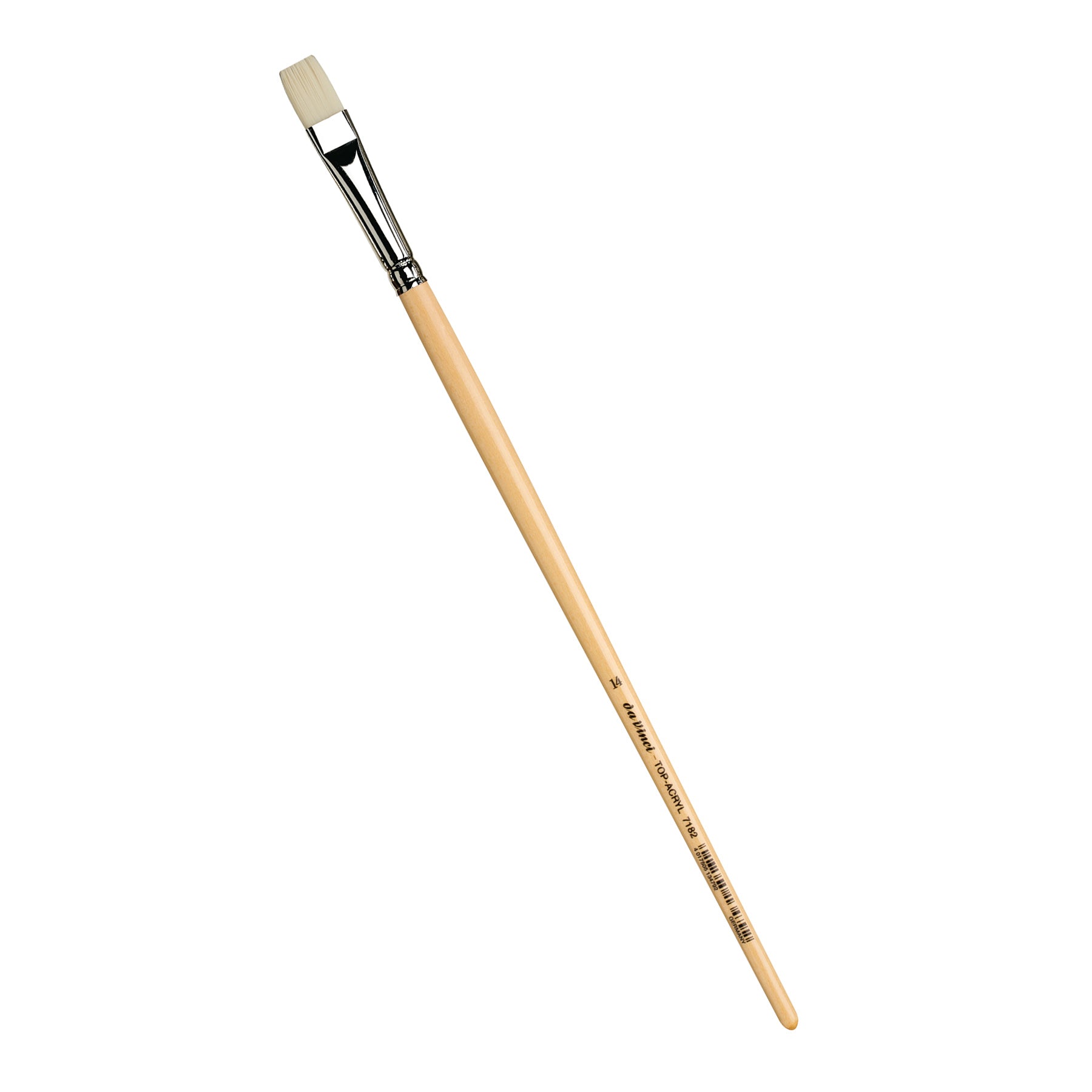 TOP-ACRYL Bright White Brush, Synthetic, Acrylic & Oil, Flat, Series 7182, Size 14