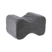 Leg Spacer Positioning Support Pillow with Deluxe Gray Cover, Petite