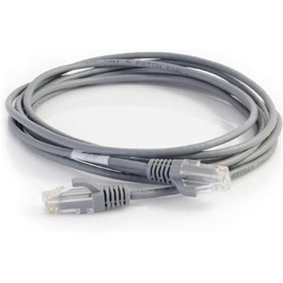 C2G/Cables to Go 01094 Cat6 Snagless Unshielded (UTP) Slim Network Patch Cable, Gray (8 Feet/2.43 Meters)
